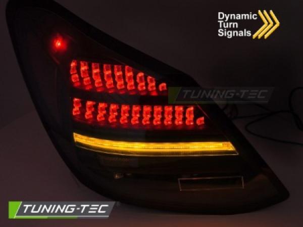 VOLL LED Upgrade Design Rückleuchten Set für Mercedes Benz C-Klasse W205 14-21 schwarz/klar mit dyn. Blinker